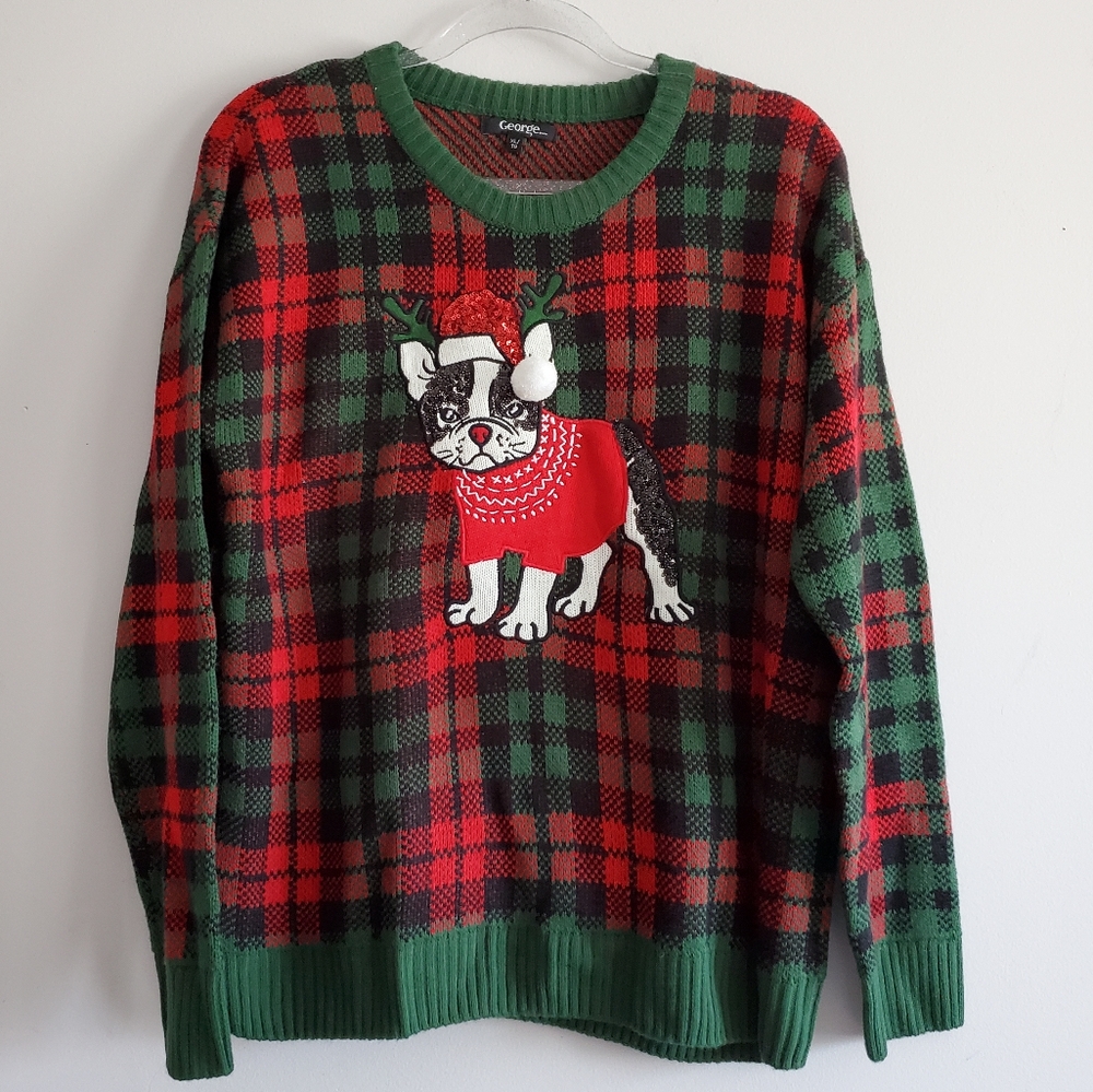 🆕️Christmas Dog Sweater Size XL